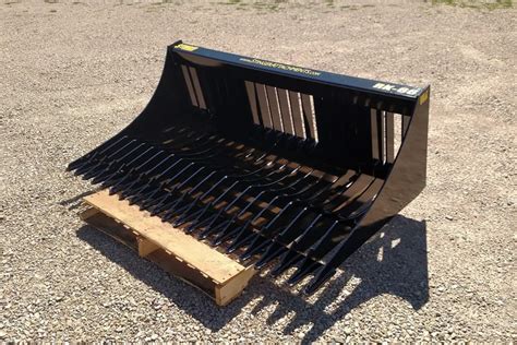 rock buckets for skid steer loaders|best skid steer rock bucket.